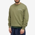 Museum of Peace and Quiet Men's Wordmark Sweatshirt in Olive