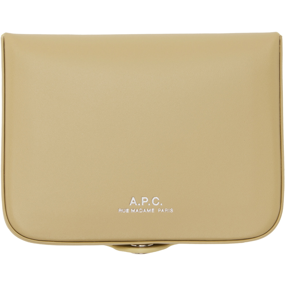 A.P.C. Beige Josh Coin Pouch