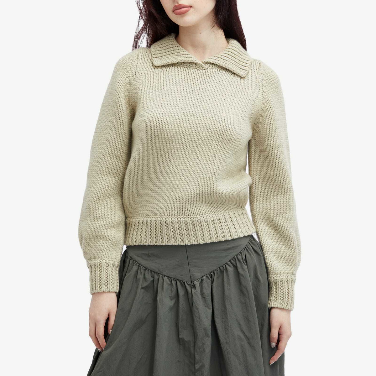 Peachy Den Women's Annie Knit in Stone