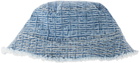 Givenchy Baby Blue Monogram Bucket Hat