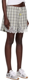 Martine Rose SSENSE Exclusive Gray French Knickers Shorts