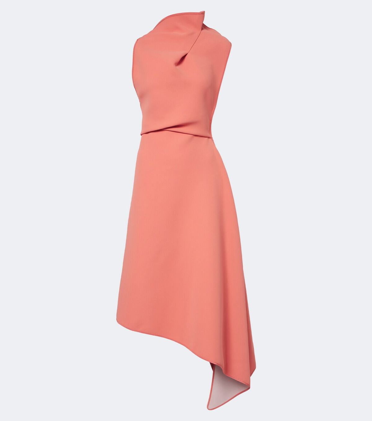 Maticevski Lash draped asymmetric midi dress