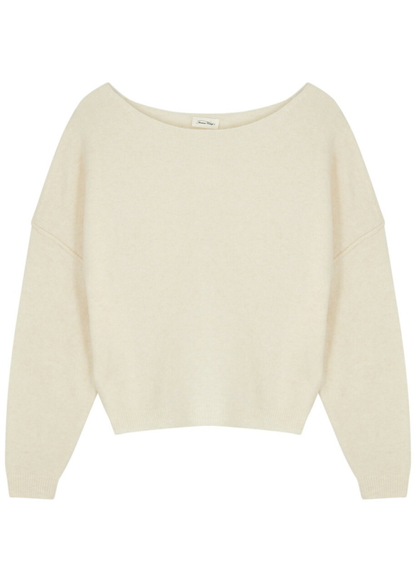Photo: American Vintage Damsville Knitted Jumper Cream