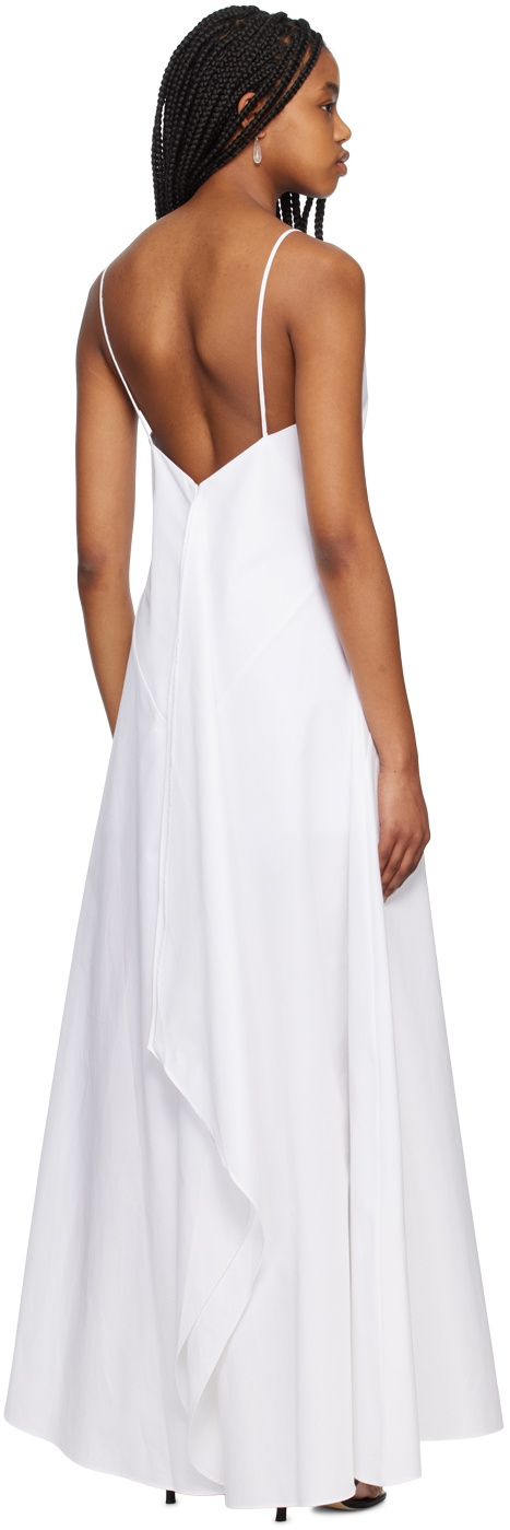 BITE White Crisp Midi Dress