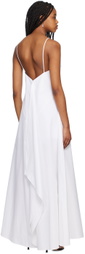 BITE White Crisp Midi Dress