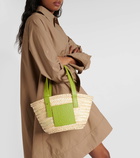 Loewe Paula's Ibiza Small raffia tote bag