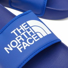 The North Face Men's Base Camp Slide III in Lapis Blue/White