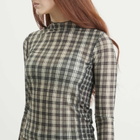 KNWLS Women's Halcyon Top in Combi Check