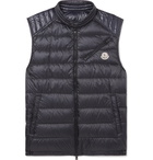 Moncler - Arv Quilted Shell Down Gilet - Men - Navy