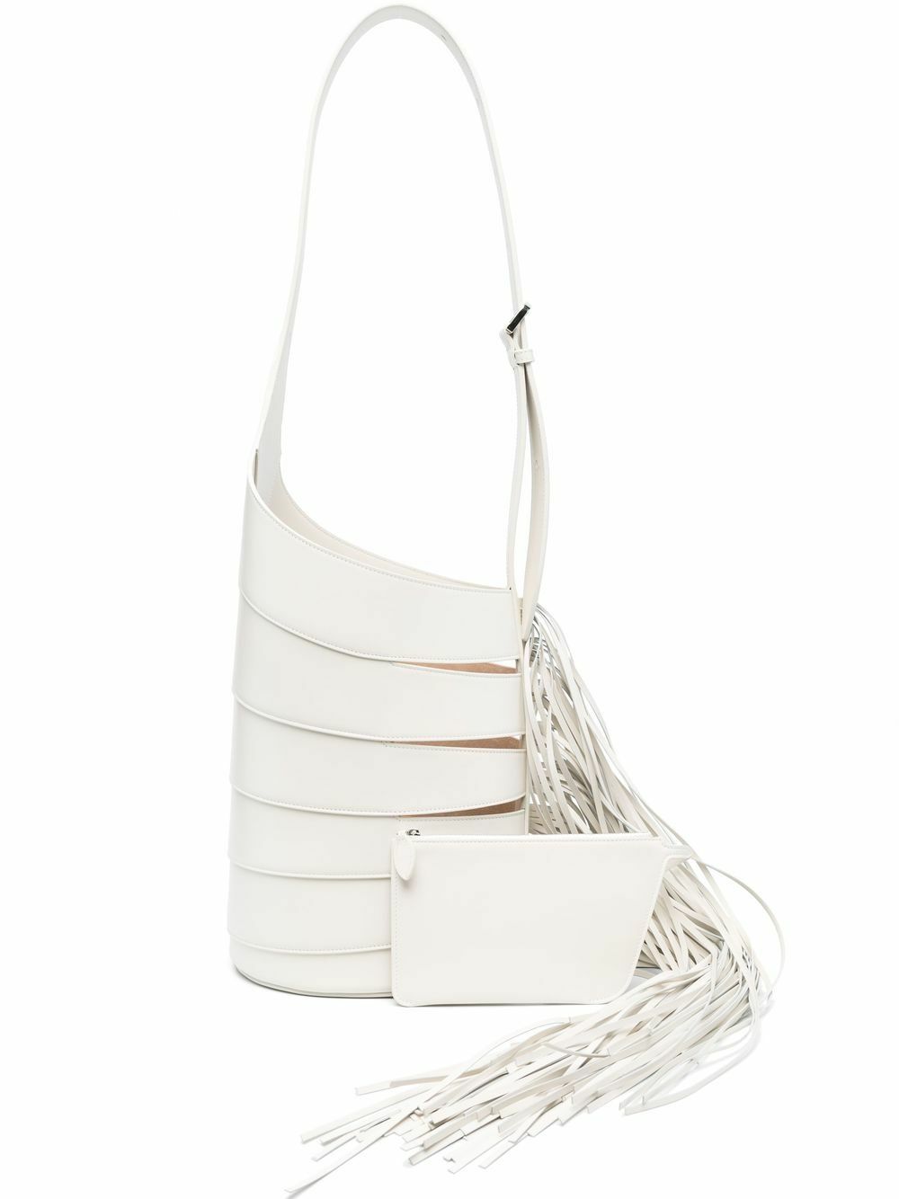 ALAÏA - Babel Leather Fringed Shoulder Bag ALAÏA