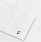 Alice Made This - Elliot Rhodium-Plated Shirt Studs - Silver
