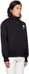 Raf Simons Black Fred Perry Edition Harrington Jacket