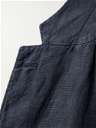 BOGLIOLI - Linen Suit Jacket - Blue