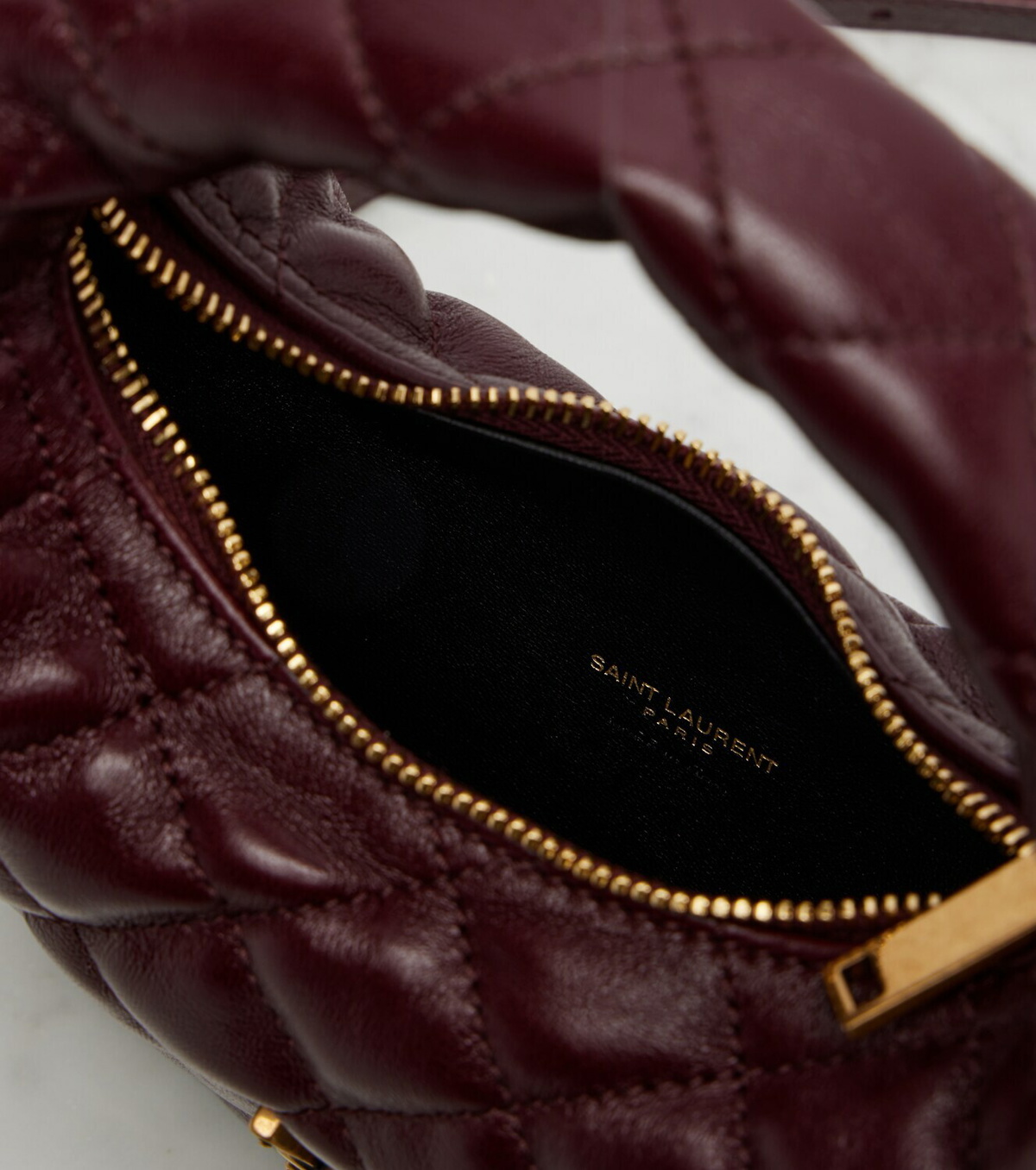 Saint Laurent Icarino Mini leather top-handle bag