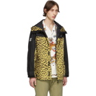 Wacko Maria Black and Yellow The Guilty Parties Leopard Mountain Jacket