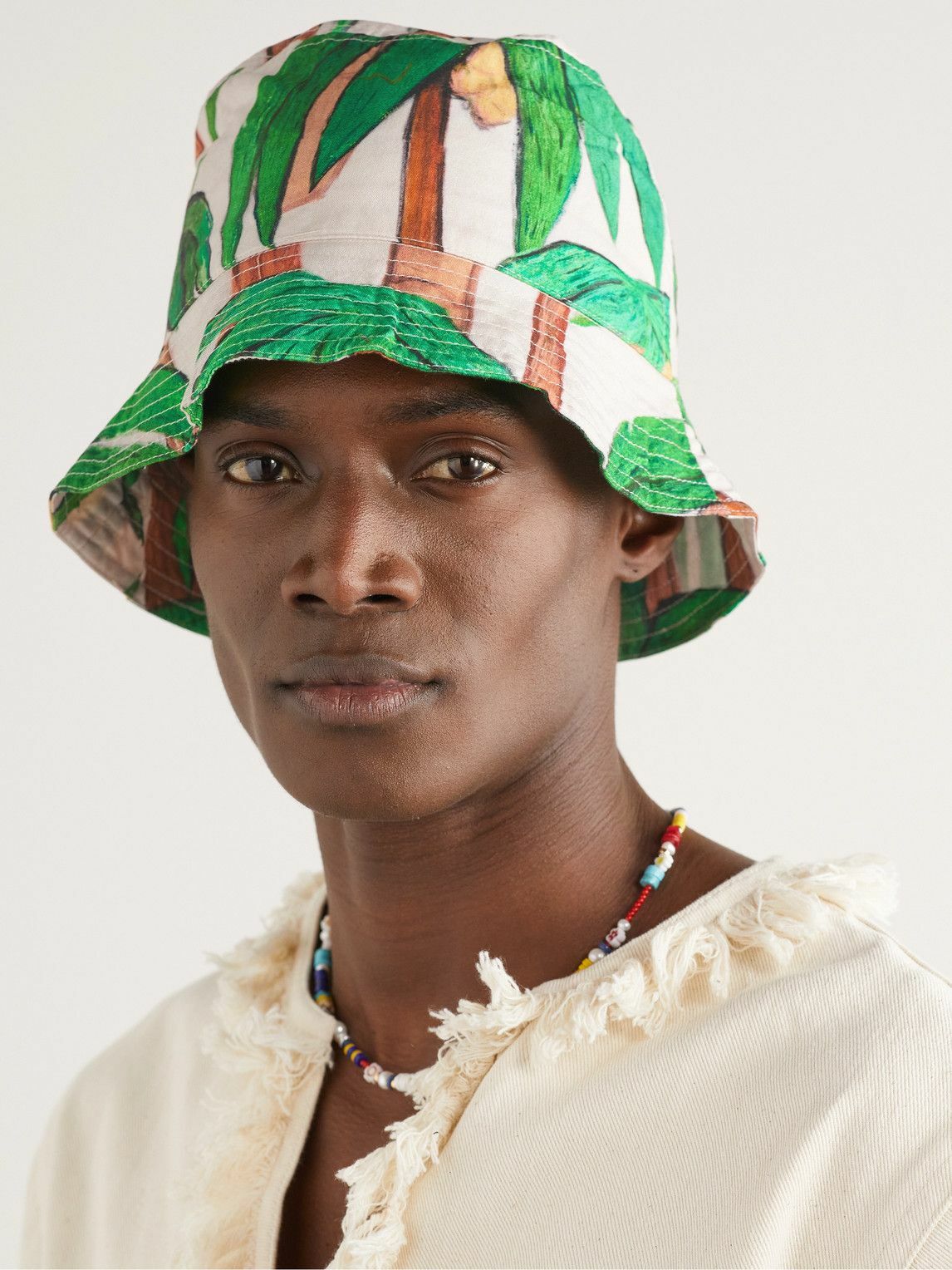 ENDLESS JOY - Palma Printed TENCEL™ Lyocell Bucket Hat