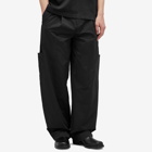 Han Kjobenhavn Men's Cargo Trousers in Black