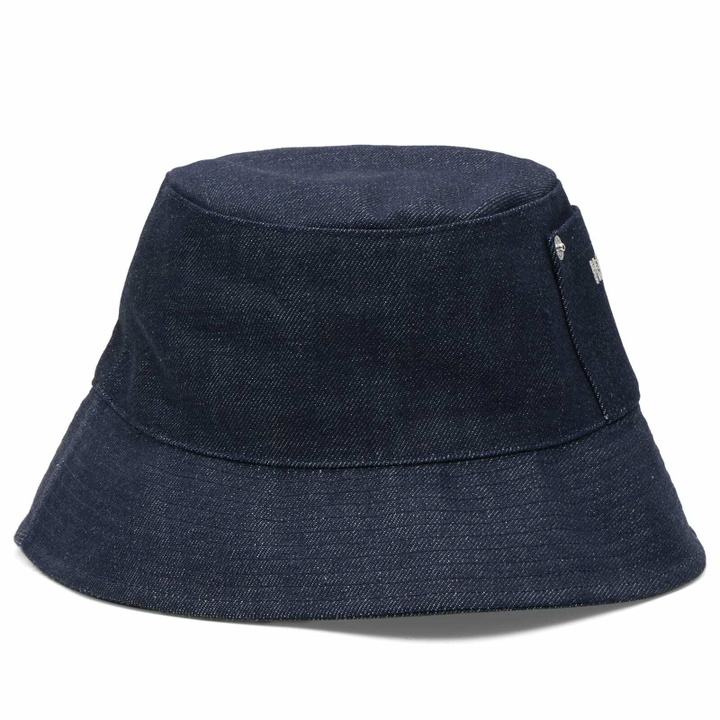 Photo: A.P.C. Men's FRGMT. Rain Man Bucket Hat in Indigo
