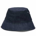 A.P.C. Men's FRGMT. Rain Man Bucket Hat in Indigo