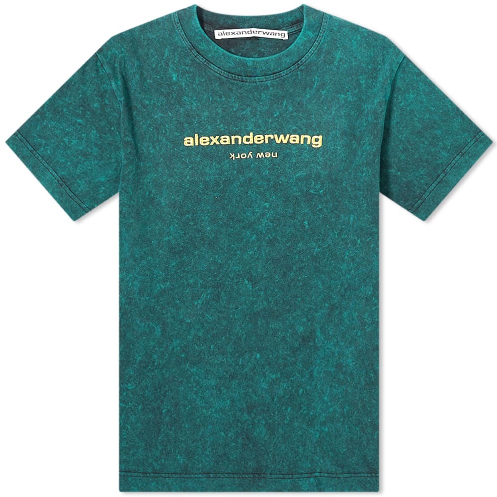 Alexander Wang Cropped Acid Wash T-shirt - Farfetch