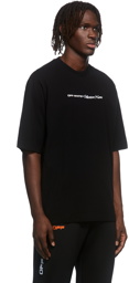 Off-White Black 'Collection Name' Logo T-Shirt