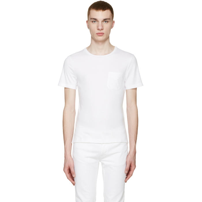 Photo: Maison Margiela White Pocket T-Shirt
