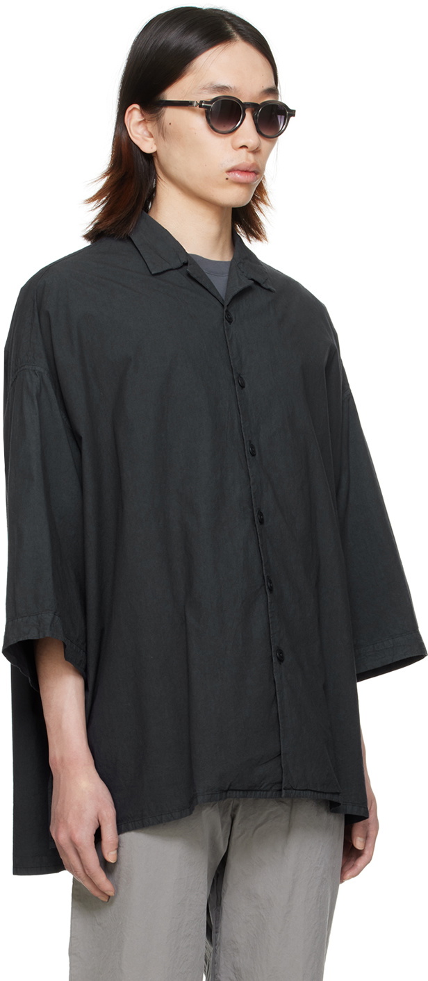 CASEY CASEY Black April Shirt CASEY CASEY