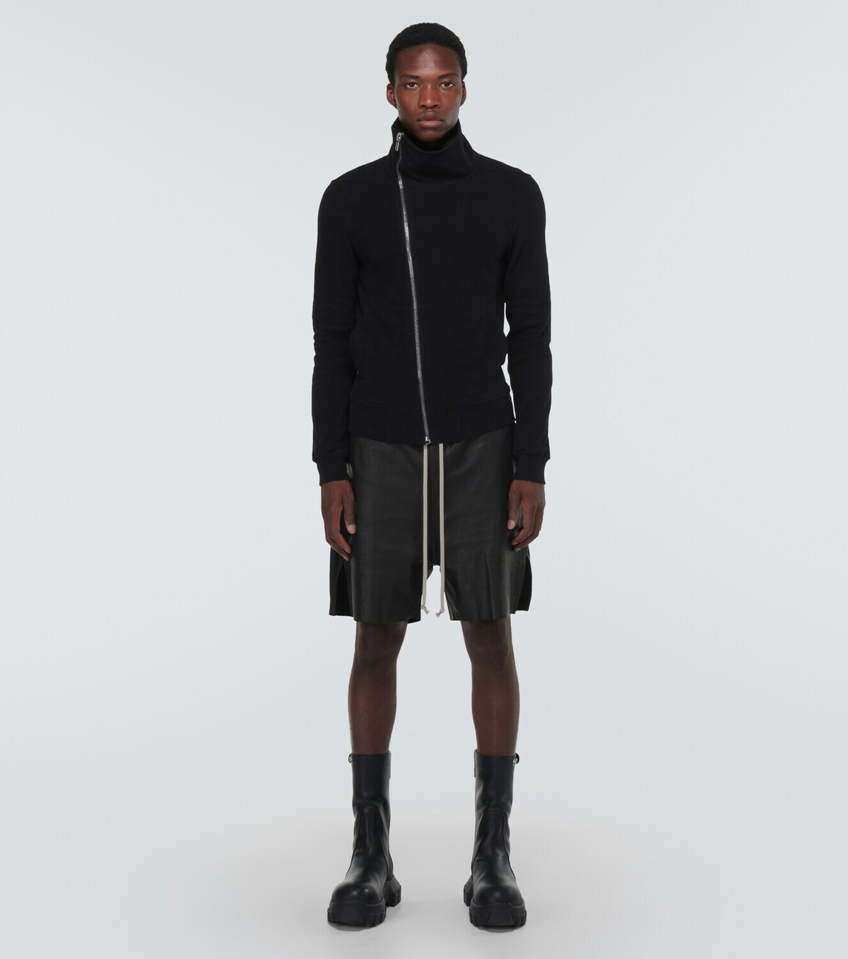 Rick Owens Brown Cotton Sweatshirt
