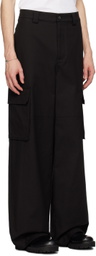Valentino Black Hammer Loop Cargo Pants