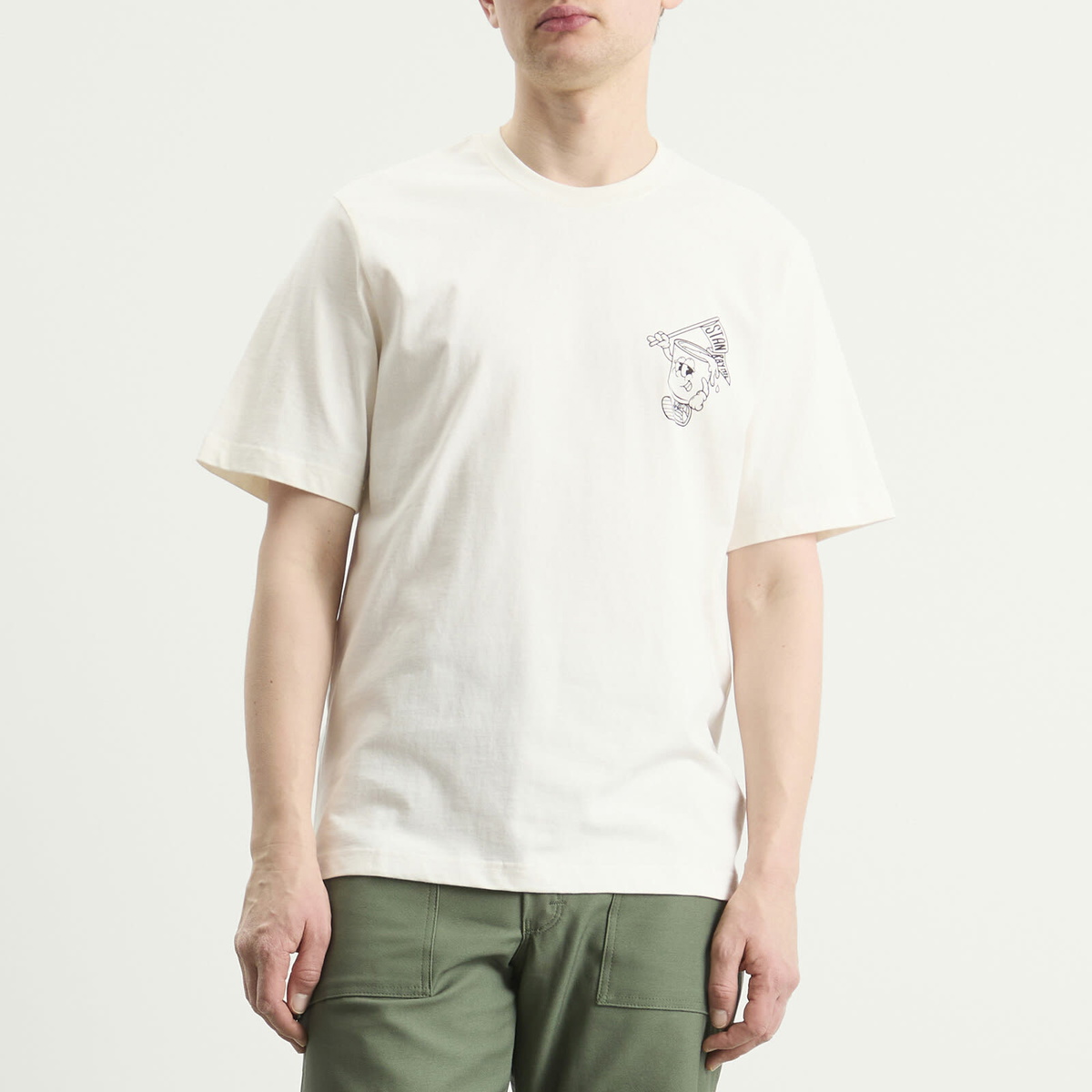 Stan Ray Men's Stan Can T-Shirt in White