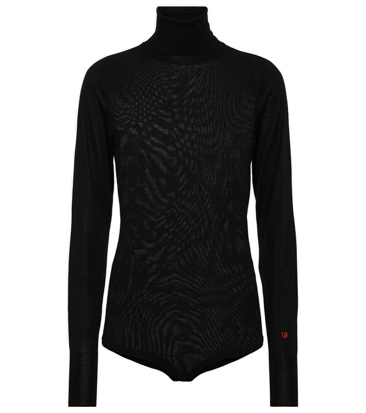 Photo: Victoria Beckham Wool turtleneck bodysuit