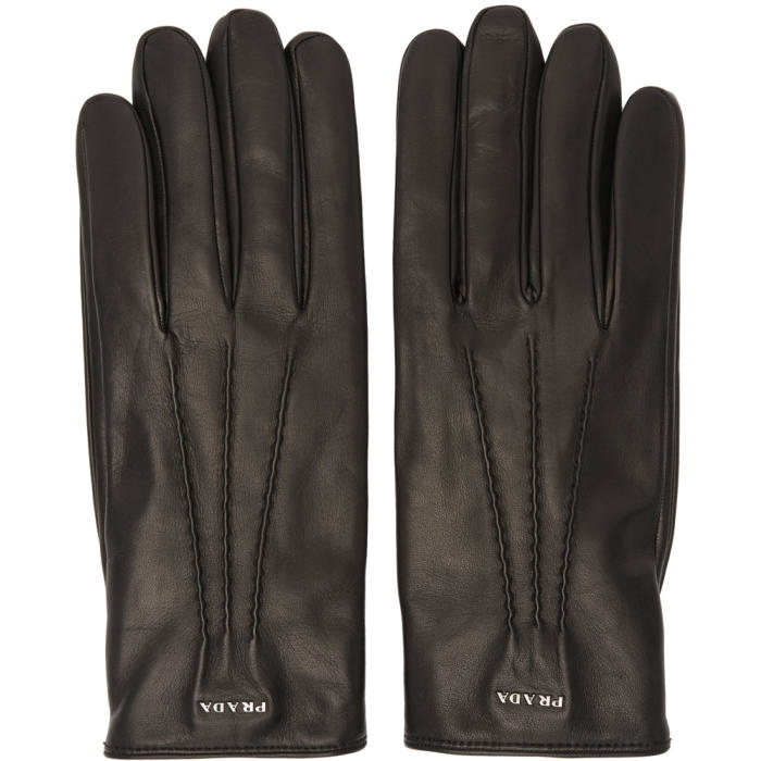 Photo: Prada Black Lambskin Gloves