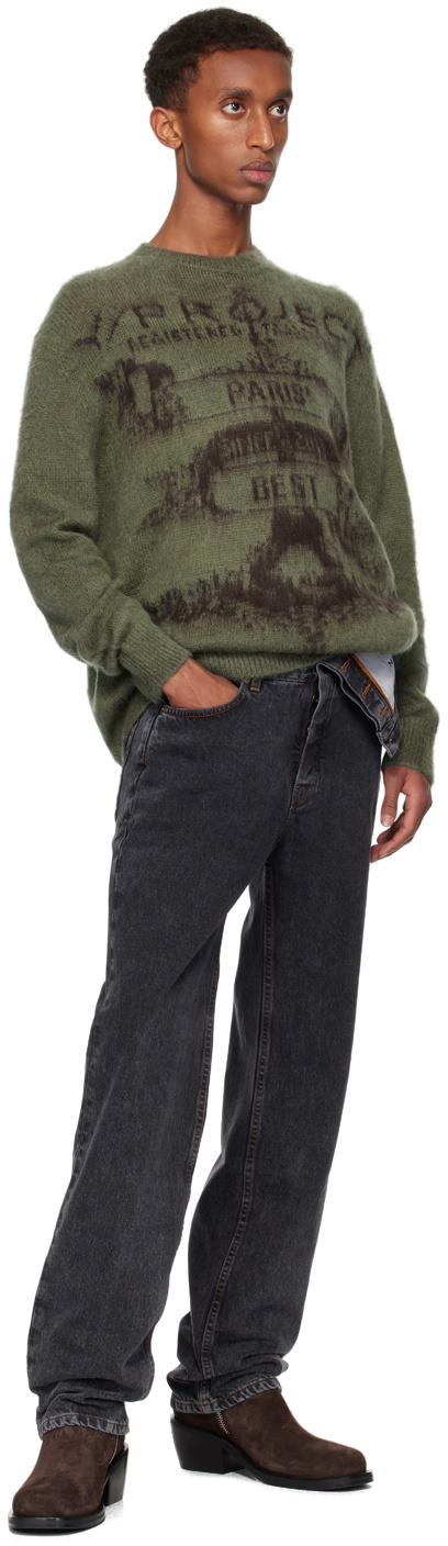Y/Project Green Paris' Best Jacquard Sweater Y/Project