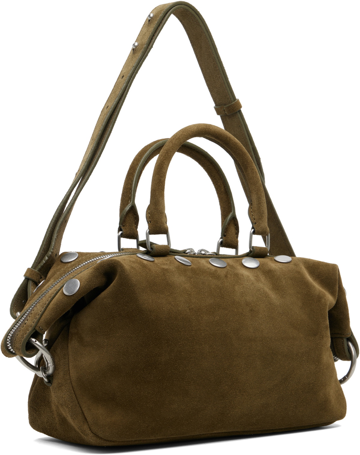 MARGESHERWOOD Khaki Dumpling Stud Mini Bag