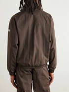 DISTRICT VISION - Nylon Track Jacket - Brown