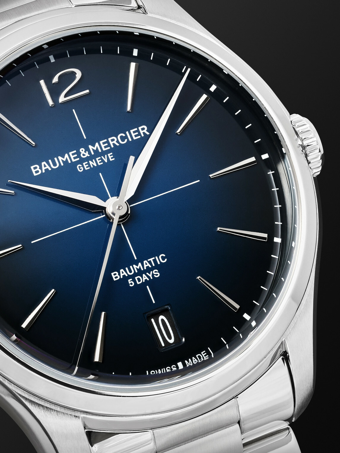 Baume & Mercier - Clifton Automatic Stainless Steel Watch, Ref. 10792