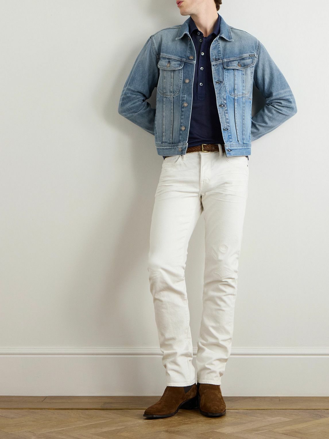 TOM FORD - Icon Denim Jacket - Blue TOM FORD