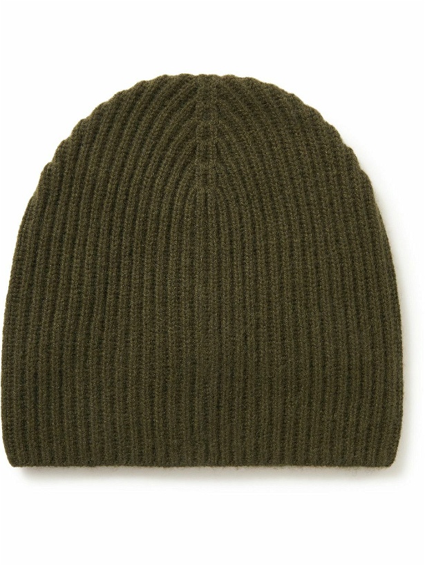 Photo: Allude - Ribbed Cashmere Beanie