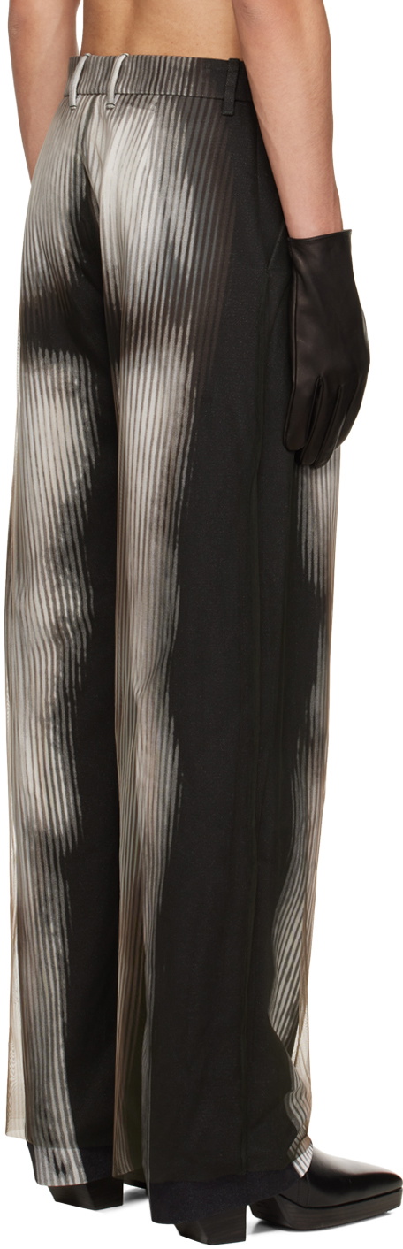 Y/Project Black Jean Paul Gaultier Edition Overlay Trousers