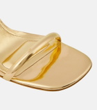 Simkhai Siren metallic leather sandals