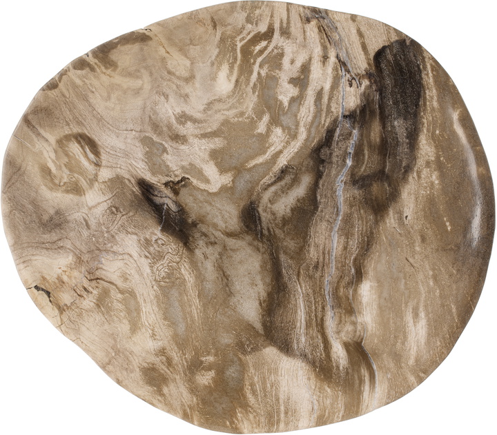 Photo: Soho Home Brown Large Balfern Petrified Wood Platter