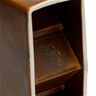Kinto SCS Coffee Paper Filter Stand in Brown
