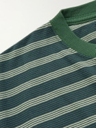 Beams Plus - Striped Cotton-Jersey T-Shirt - Green