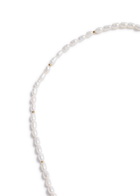 Valentino Garavani Bead-embellished Pearl Necklace - Cream - One Size