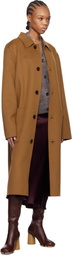 MACKAGE Tan Beckett Handmade Wool Coat