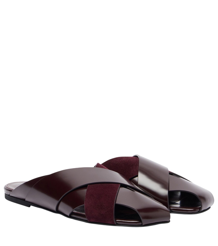 Photo: Proenza Schouler Slant leather sandals