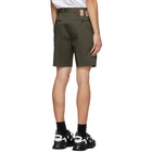 Fendi Green Plain Shorts