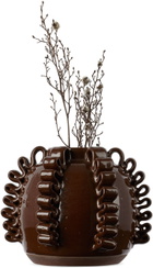 Perla Valtierra Brown Lola Chico E Vase