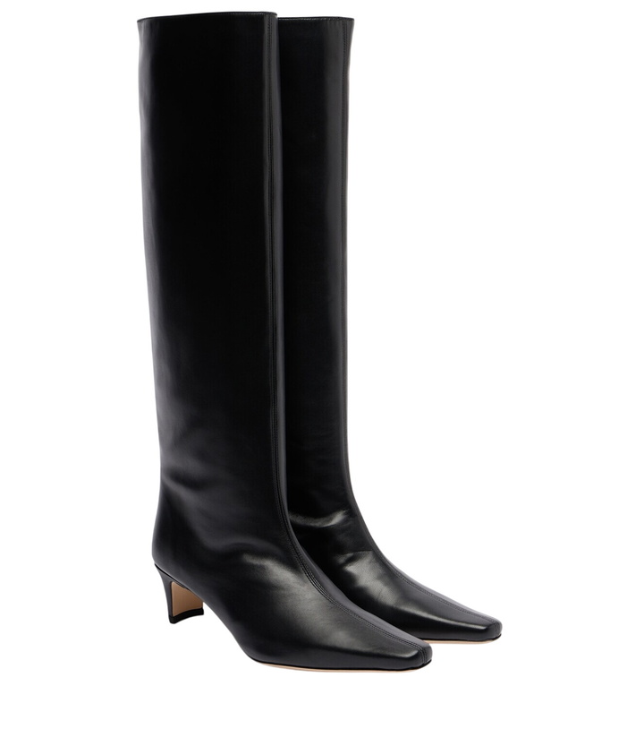 Photo: Staud Wally leather knee-high boots