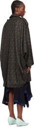 Kiko Kostadinov Brown Statsinger Coat